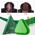 thumbnail image 4 of Kokovifyves Natural Usman Grass Glutinous Rice Water Shampoo Soap, Solid Hair Care Bar for Men & Women 120g, 4 of 9