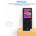 thumbnail image 6 of MP4 Player with Bluetooth, Full TouchScreen Mp4 Mp3 Player with Speaker, Portable HiFi Sound Mp3 Music Player with FM Radio, Voice Recorder, E-book, 6 of 8