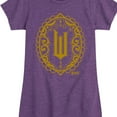 thumbnail image 3 of Wicked - Art Deco Logo - Girls Toddler and Youth Fitted Short Sleeve Graphic Tee, 3 of 5