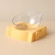 thumbnail image 3 of Cuenco de comida para Gato, alimentador automático, empalme todo en uno, cuenco de comida para perros y gatos y fuente para beber, plato de pie elevado,Pink Double Bowl, 3 of 6
