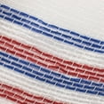 thumbnail image 2 of 10.5" Border Stripe Faux Jute Mesh Ribbon: White/Red/Blue (10 Yards)a, 2 of 2