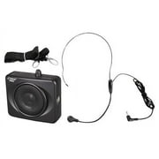 NEW PYLE PWMA60UB 50W USB-Equipped Waist-Band Portable PA System w/ Headset Mic