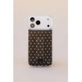 thumbnail image 3 of Walli Cases iPhone 16 Phone Case with Wallet and Finger Strap - Cocoa Dot, 3 of 5