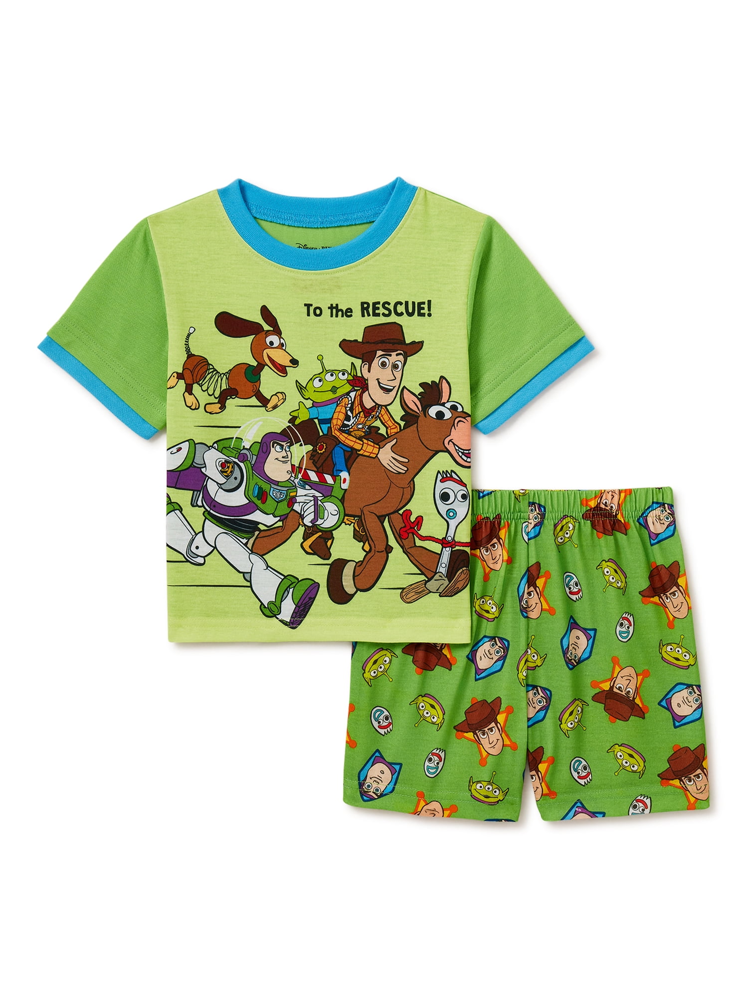 Toy Story Pajamas 2 pcs Set Baby Toddler Kid's Boys Sleepwear Disney Buzz Woody