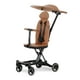 thumbnail image 1 of Evolur Cruise Rider Stroller with Canopy, Lightweight Umbrella Stroller with Compact Fold, Easy to Carry Travel Stroller - Cognac, 1 of 5