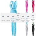 thumbnail image 3 of FNFYFH Womens Workout Sets 2 Piece Seamless Yoga Outfits High Waist Leggings Sports Bra Gym Set Front Closure, 3 of 6