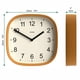 thumbnail image 4 of Reloj de pared JONES CLOCKS® Sprite Modern Retro 25 cm amarillo, 4 of 8