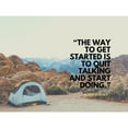thumbnail image 3 of ArtsyQuotes 18x15 Black Modern Framed Museum Art Print Titled - Walt Disney Quote: The Way, 3 of 5