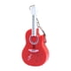 thumbnail image 3 of Llavero de guitarra pequeña, llavero, llaveros, recuerdo de fiesta, regalo de cumpleaños, lindo con sonido Rojo, 3 of 9