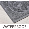 thumbnail image 2 of PetLike Cat Litter Trapping Mat, Thick Durable Waterproof  Washable, Non-Slip Backing,  Soft on Paws , Easy to Clean,  BPA Free (Beige), 2 of 7