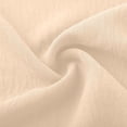 thumbnail image 4 of Beach Cover up Set Women's Summer Drawstring Mini Dress Lace V Neck Beach Cover Up for Summer Vacation Beige XL, 4 of 4