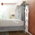 thumbnail image 5 of EnHomee Full Size Bed Frame with 2 Drawers &  Storage Platform Upholstered Bed Frame  with Headboard & LED Lights & Charge Station, Gray, 5 of 8