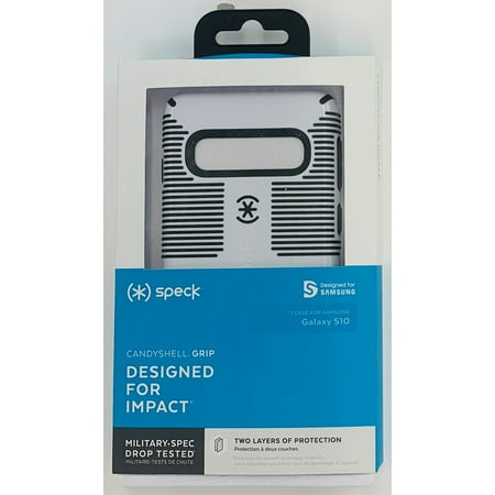 Speck Samsung S Candy Shell Grip Case, White & Blue