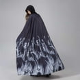 thumbnail image 5 of FYEGRE Elegant Gothic Witch Dress for Halloween Role Play and Events Black M, 5 of 6