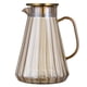 thumbnail image 1 of Jarra de vidrio grande Timcorr de 51 oz transparente con tapa y asa, 1 of 8