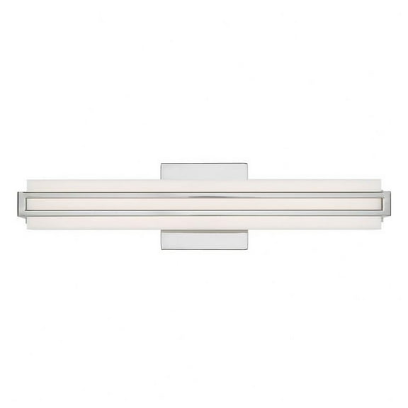 20W Led Ada Bathroom Light in Modern Style 4.38 inches Wide By 17.5 inches High-Polished Chrome Finish Bailey Street Home 218-Bel-3110319