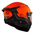 thumbnail image 3 of Casco Moto Abatible Lentes Certificado Naranja Talla XL, 3 of 5
