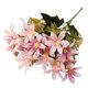 thumbnail image 2 of Cateissary Arreglo de flores falsas Elegante Bajo mantenimiento Larga duración Flores artificiales Decoración Minilirio4, 2 of 6