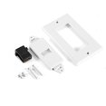 thumbnail image 2 of 1 Port Gold-Plated HDMI Wall Plate, Single Outlet Port Insert - HDMI Face Plate Socket Insert Jack Perfect for Home Theater System, 2 of 5