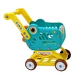 thumbnail image 2 of Mini carrito de compras de juguete interactivo de simulación, modelo de carrito de supermercado multifuncional Verde con caja de color, 2 of 9