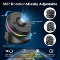 thumbnail image 5 of Starry sky projector, 4K high definition planetarium projector, 360° rotating galaxy projector, timer and dynamic meteor effect., 5 of 5