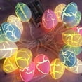 thumbnail image 5 of Easter Egg String Lights Battery Operated , Easter Egg Shape LED Lights Fairy String Lights Decor for Easter Spring Theme Party for Bedroom Holiday Party Home Indoor Outdoor, 5 of 5