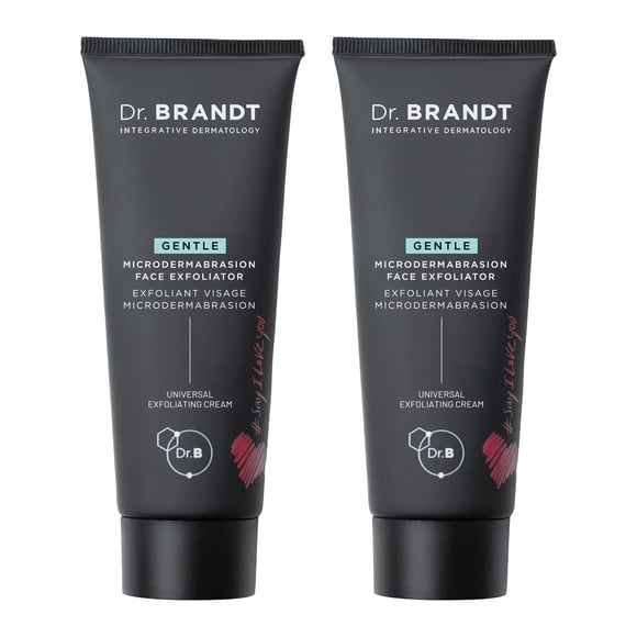 Exfoliante facial Dr. Brandt, microdermoabrasión, 60 g, paquete de 2