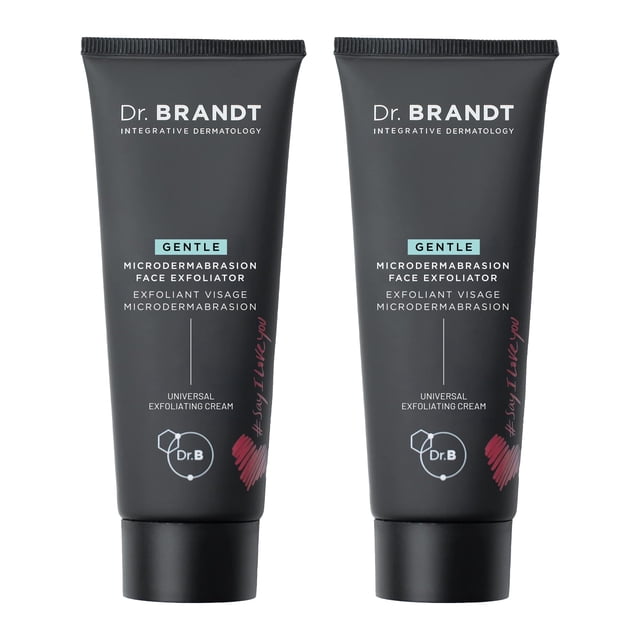 Exfoliante facial Dr. Brandt, microdermoabrasión, 60 g, paquete de 2