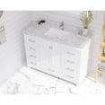 thumbnail image 3 of White Carrara Marble Countertop - 48" - Single Hole with Rectangular Sink, 3 of 4