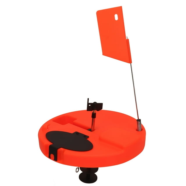 Automatic Fishing Platform, Stable Base Lightweight Ice Fishing Rod Marker Flag Easy To Operate for Outdoor Winter