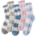 thumbnail image 1 of Calcetines Fuzzy EBMORE para mujer, mullidos y acogedores en invierno, para dormir en casa, 1 of 7