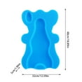 thumbnail image 2 of Almohadilla De Baño Almohadilla De Ducha Asiento De Baño Almohadilla De Baño Para Bebés Colchón De Baño Asiento De Baño Esponja Para Bebés Apto Para Recién Nacidos Asiento De Baño Bañera, 2 of 7