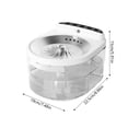thumbnail image 4 of Automatic Smart Circulating Pet Water Dispenser Rechargeable Indoor Home Living Room Balcony for Cats and Dogs, 4 of 7