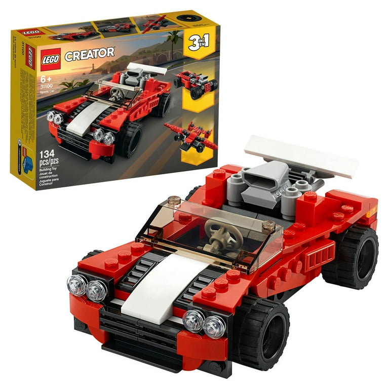 LEGO Creator 3in1 Sports Car Toy 31100 Building Kit (134 Pieces) 