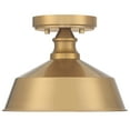 thumbnail image 4 of Trade Winds Grady 1-Light Ceiling Light in Natural Brass, 4 of 4