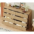 thumbnail image 5 of 8 Drawer Dresser for Bedroom,Modern Dresser with 8 Drawers,Wide Chest of Drawers with Golden Handles,Storage Cabinet with Anti-Tip Straps for Bedroom, Living Room, Closet, 5 of 7