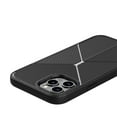 thumbnail image 4 of Dteck Case Compatible with iPhone 12/12 Pro 6.1 Inch 2020 Release, TPU Case Anti-drop & Shockproof & Anti-fingerprint Solid Color Stripe Pattern Simple Design for Boy & Men Protective Case , Darkblue, 4 of 6