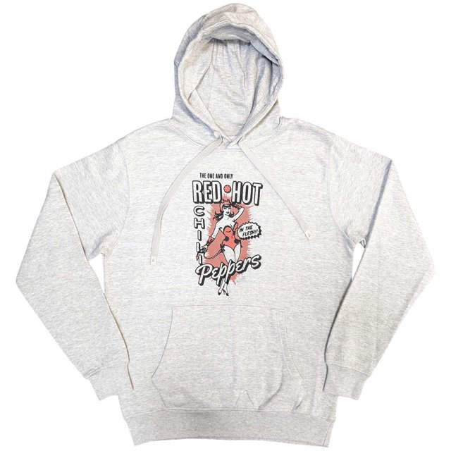 Red Hot Chilli Peppers - Sudadera In The Flesh para Adultos Unisex (Gris)