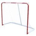 thumbnail image 1 of But de hockey de rue Warrior en acier 54" – 54" x 44" x 20" – Mailles robustes – Idéal pour le jeu intérieur ou extérieu, 1 of 5