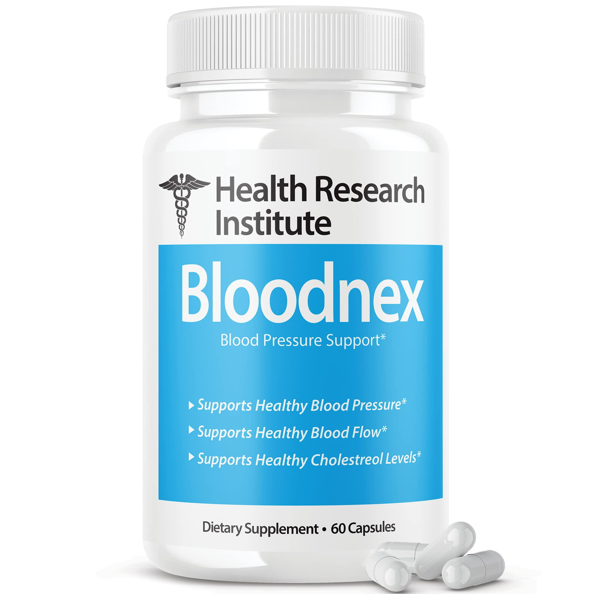 Bloodnex Blood Pressure Support Supplement Pills New Formula (60