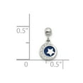 thumbnail image 3 of White Sterling Silver Charm Pendant Themed 12.1 mm 6.7, 3 of 3
