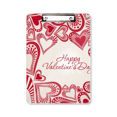 thumbnail image 1 of Feliz día de San Valentín corazones rojos monos Portapapeles Carpeta de escritura Placa de soporte A4, 1 of 4