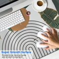 thumbnail image 2 of Long Mouse Pads for Desk,Green Boho Geometric and Plant (4) Desk Mats on Top Of Desks, Desk Mouse Pad Extra Large with 3mm Non-Slip Base and Stitched Edge for Gaming,Work,Home 47.3"x23.6", 2 of 5