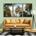 thumbnail image 3 of IDEA4WALL 3 Piece Canvas Wall Art Tropical Palm Trees Canvas Prints Framed Wall Art Decor, 3 of 4