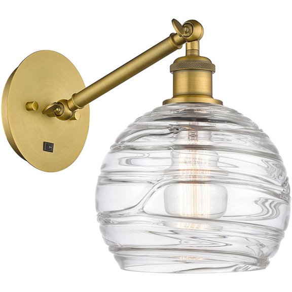 Innovations Lighting - Athens - 1 Light Wall Sconce In Industrial Style-12.38