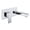 Chrome, variant on sumerain Lavatory Faucet Wall Mounted Bathroom Sink Faucet and Rough in Valve Included Chrome Finish, Left-Handed Single Handle