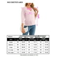 thumbnail image 7 of Women's 2025 Long Sleeve Sweater Cardigan Cable Knit Open Front Button Outwear Coats, 7 of 7