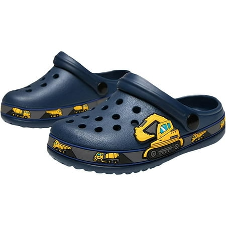 

Toddler Clog Slippers Garden Sandals Slip On Shoes Water Shoes Sneakers Cartoon Slides for Boys and Girls Children Beach Pool Shower