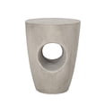 thumbnail image 1 of Christopher Knight Home Randall Outdoor Contemporary Lightweight Accent Side Table, Concrete Finish, 1 of 8