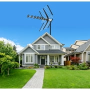 Five Star Outdoor TV Antenna with up to 200 Miles Reception Range, New, 1 Pack